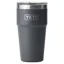 Yeti 20oz Stackable Cup in Charcoal