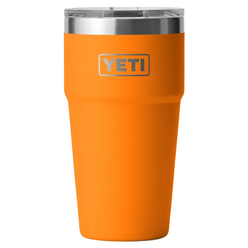 Yeti 20oz Stackable Cup in King Crab Orange