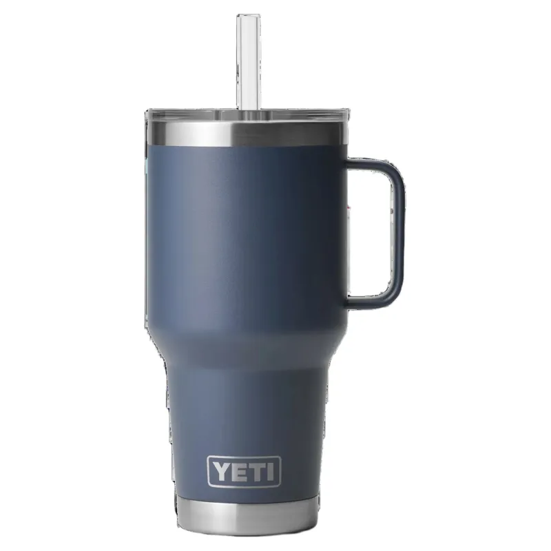 Yeti 35oz Straw Mug in Navy