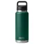 Yeti Rambler 36oz Chug Bottle in Black Forest Green
